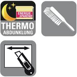 Gardinia antracitno siv rolo 42,5x150 cm plisé verona termo | Shoptok.si