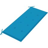  Zložljiva vrtna klop z blazino 118 cm bambus, (20804003) | Shoptok.si