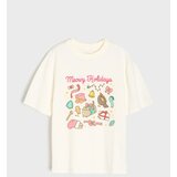Sinsay Pamučna oversize majica s printom Pusheen the Cat Cijene