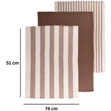 Tiseco Home Studio Bombažne kuhinjske krpe v kompletu 3 ks 51x74 cm Marra – | Shoptok.si