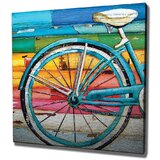 Vega zidna slika na platnu bike, 45 x 45 cm Cijene