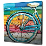 Vega zidna slika na platnu bike, 45 x 45 cm