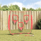  Mreža za vježbanje baseballa Crna 214,5 x 89,5 x 181 cm Cijene