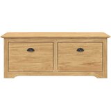  Klupa za hodnik s ladicama BODO Medeno smeđa 118 x 40 x 50 cm | Eponuda.com