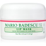 Mario Badescu Lip Mask with Watermelon and Basil vlažilna maska za ustnice 14 g | Shoptok.si