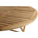 Hartman Okrugao vrtni stol od masivne tikovine ø 120 cm Skaga – | shoptok.hr
