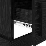  Noćni ormar Crni hrast 39 x 39 x 67,5 cm Konstruirano drvo | shoptok.hr
