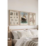 WALLXPERT Č-300408 - 3040 set dekorativnih slika u više boja (3 komada) | Eponuda.com