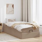  Okvir kreveta s madracem cappuccina 90x200cm umjetna koža | shoptok.hr