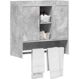 Polica na zidu Zidna montaža Betonska siva 80 x 36 x 80 cm | shoptok.hr