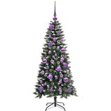 vidaXL Umestno božično drevo med 150 LED Zelena 50 x 50 x 120 cm | Shoptok.si