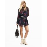 Desigual Obleka zelena / majnica / jagoda / črna | Shoptok.si