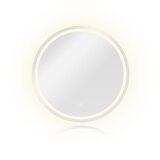 Bonami Essentials Zidno ogledalo s osvjetljenjem ø 70 cm Celeste – | shoptok.hr