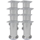 vidaXL Okrugle noge za kauč 8 kom kromirane 120 mm Cijene