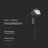 LED solarna svetiljka 2u1 LED/1,3W/3,7V 3000/4000/6400K IP65 1200 mAh | Eponuda.com
