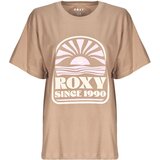 Roxy Majice s kratkimi rokavi HANGLOOSE POSTER Kaki | Shoptok.si