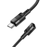 hoco. adapter tipa C (muški) na tip C (ženski) U107 1,2 m crni | shoptok.hr