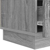 TV ormar Siva sonoma 147 x 34,5 x 27 cm Konstruirano drvo | shoptok.hr