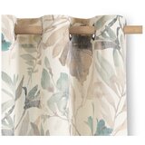Restilo Kremno bela/prašno modra zavesa 135x250 cm Celesta – u