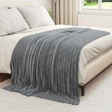  Odeja Temno siva 200 x 150 cm Flis, (5000288157) | Shoptok.si