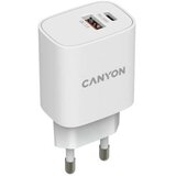 Canyon 20W USB 1x Type-C, 1x Type-A brzi punjač H-20-04 CNE-CHA20W04 cene