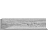 vidaXL Stenske police 2 kosa siva sonoma 75x16,5x16,5 cm inž. les | Shoptok.si