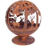 Esschert Design Prijenosni Kamin 57,5x57,5x66 cm Rustikalni FF261 | shoptok.hr