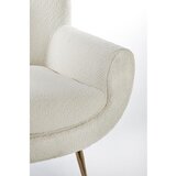 Light & Living Kremno bel fotelj iz tkanine bouclé Vinstra – | Shoptok.si
