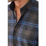 Dewberry G709 MEN'S SHIRT-NAVY-BROWN | shoptok.hr
