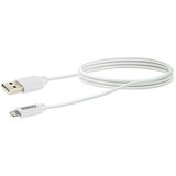 SCHWAIGER Napajalni kabel USB (Bele barve, Dolžina: 2 m, USB A vtič, strelovodni vtič) | Shoptok.si