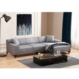 Kutna sofa Petra R 145x69x87cm Svijetlosiva | Eponuda.ba