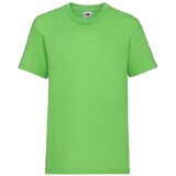 Fruit Of The Loom Green Kids Cotton T-shirt Cene
