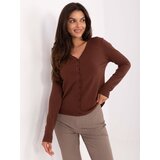 Passione moda Sweater-PM-SW-M1620.68-brown | Shoptok.si