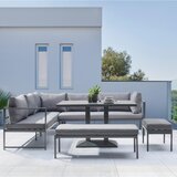 Mömax Lounge Garnitura Walter, Siva, 4-Delno | Shoptok.si