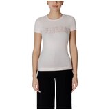 Guess Majice s kratkimi rokavi CN SS LOGO LACE TEE W5GI04 J1314 Rožnata Cene