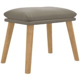  Stolček za noge svetlo siv 45x29,5x35 cm žamet, (20983952) | Shoptok.si