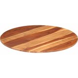 Stolna ploča od masivnog drva bagrema okrugla 15 - 16 mm 80 cm | shoptok.hr
