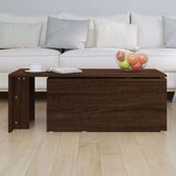  Stolić za kavu smeđa boja hrasta 150x50x35 cm konstruirano drvo | shoptok.hr