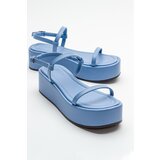 LuviShoes LINA Women's Blue Sandals Cene
