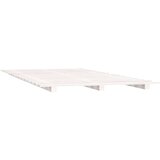  Posteljni okvir bel 90x200 cm trdna borovina, (20726876) | Shoptok.si