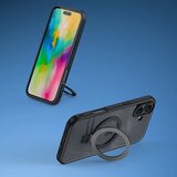 Dux ducis Aimo Mag maska sa MagSafe i postoljem za iPhone 16 - crna | shoptok.hr