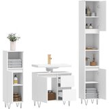  3-dijelni set kupaonskog namještaja bijeli konstruirano drvo | shoptok.hr