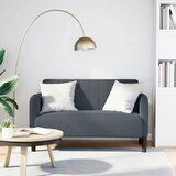  Dvosjed tamno sivi 109 cm baršun | shoptok.hr