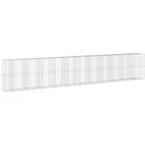 Gabionska košara s poklopcem 1150x100x200 cm pocinčano željezo | shoptok.hr