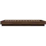  Okvir za krevet smeđi hrast 100 x 200 cm konstruirano drvo | shoptok.hr