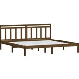  Za krevet od masivne borovine boja meda 200 x 200 cm | shoptok.hr