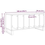  Ormar za ploče Starog drveta 100x38x48 cm Izrađeno drvno | shoptok.hr