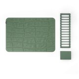 Umbra Prljavo zelena plastična podloga za ocjeđivanje posuđa 61x43 cm Udry &amp;ndash; Slike