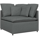  Modularna sofa s jastucima, tkanina, tamno siva | shoptok.hr