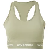 New Balance Sportski grudnjak pastelno zelena / bijela